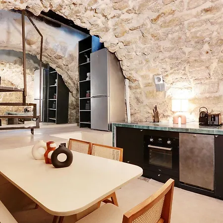 Appartement Refinement & Parisian Charm - Marais Extérieur photo