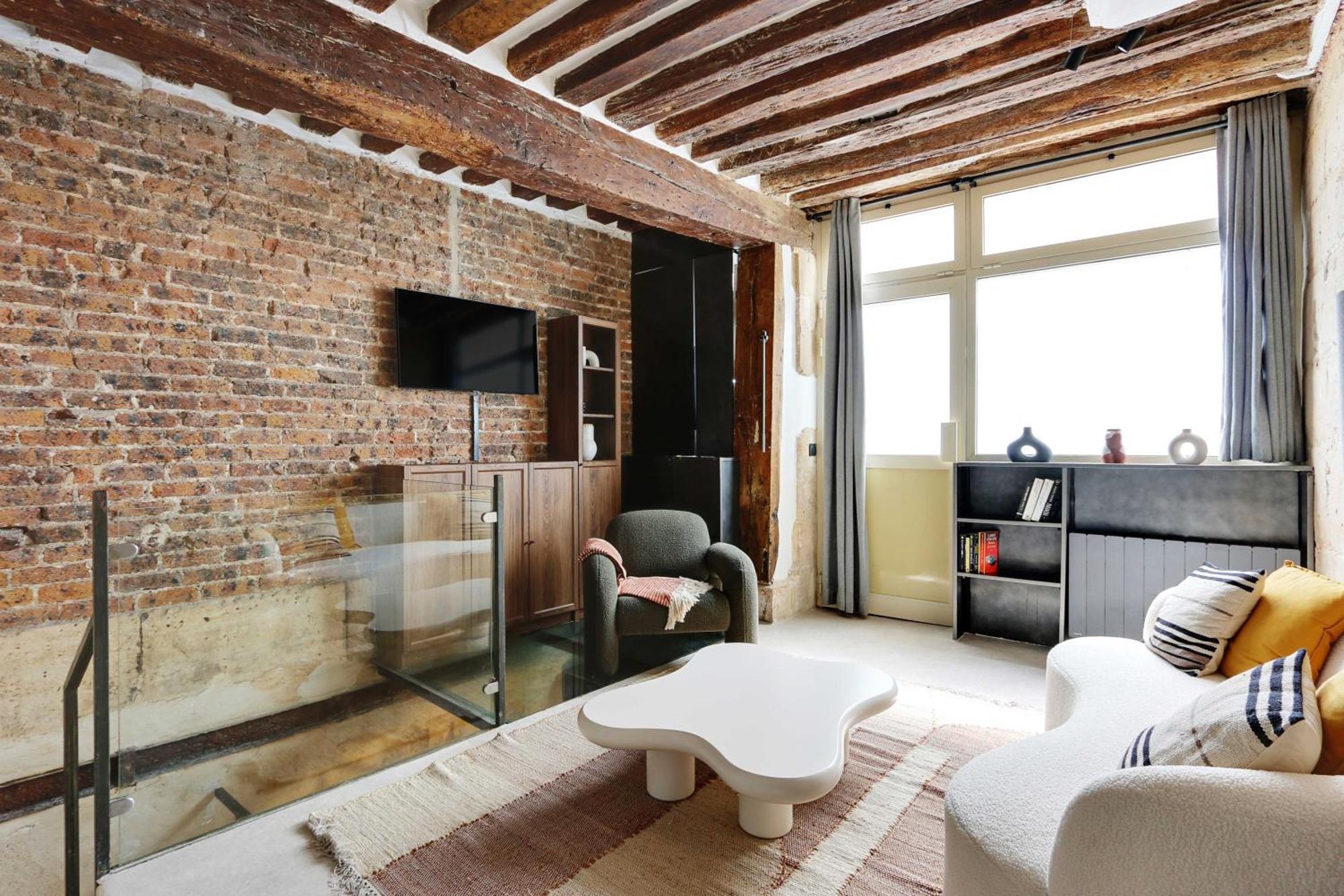 Appartement Refinement & Parisian Charm - Marais *